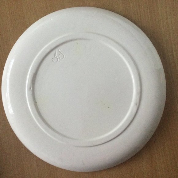 Vintage Chinese /Japanese Asia 10.5" plate Chinese ladies flowers signed rare - Picture 5 of 5